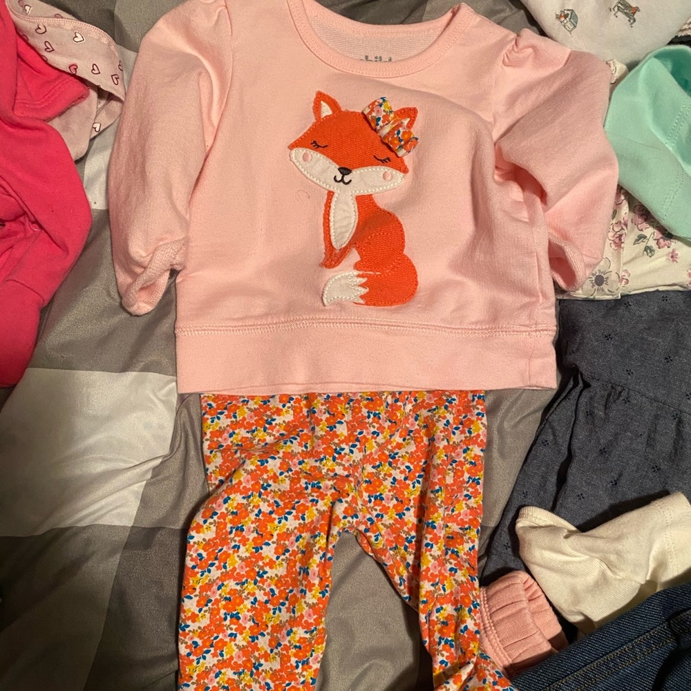 0-3m two piece outfit